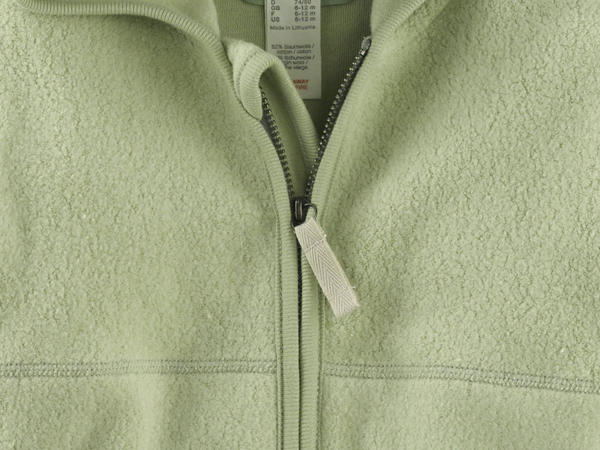 Fleece Jacke aus reiner Bio-Baumwolle