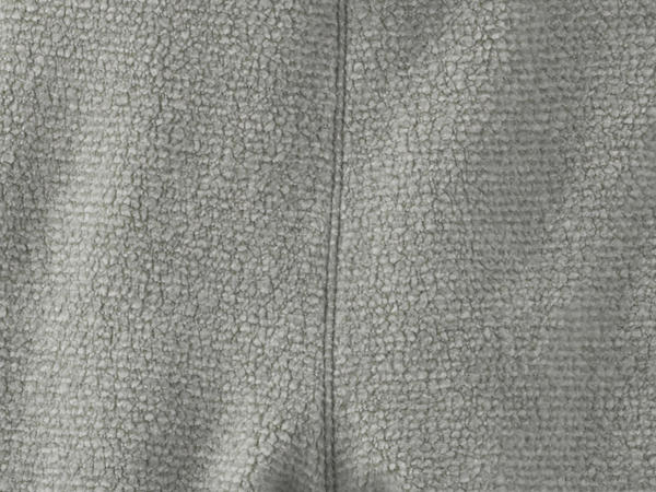 Fleece-Latzhose geringelt aus reiner Bio-Baumwolle