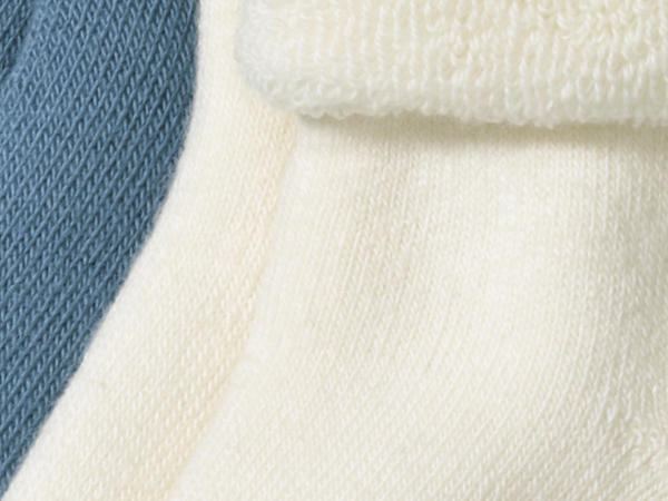 Frottee-Socke im 2er-Pack aus Bio-Baumwolle