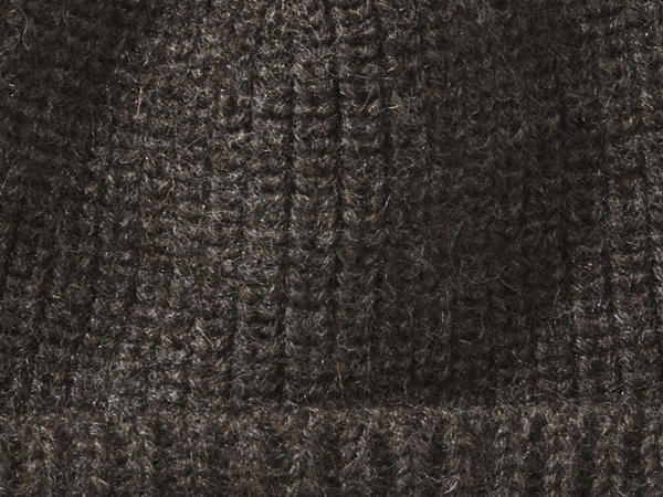 Hat made from organic merino wool with alpaca