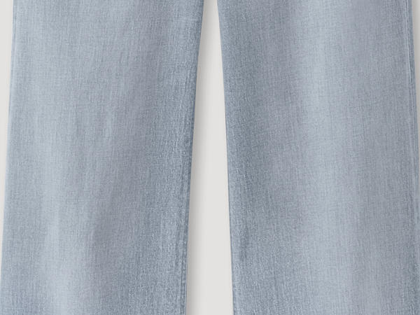 Jeans Wide Leg aus Bio-Denim