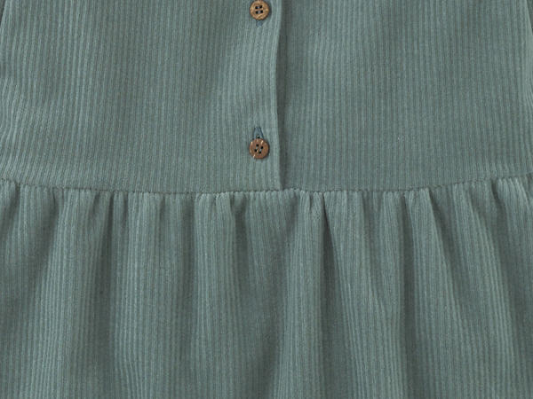 Jersey cord dress made of pure organic cotton