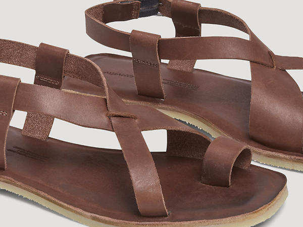Leather sandal