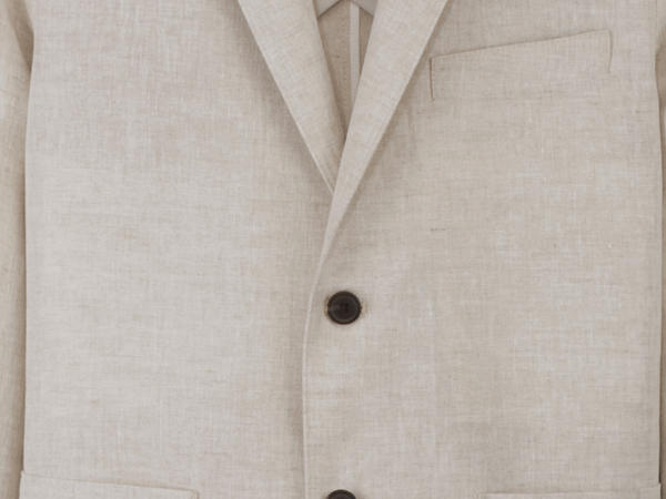 Limited by nature summer jacket made from pure Hessen linen