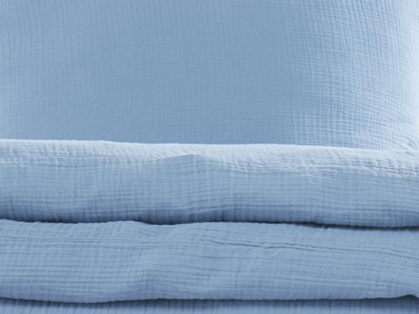Muslin bed linen made from pure organic cotton