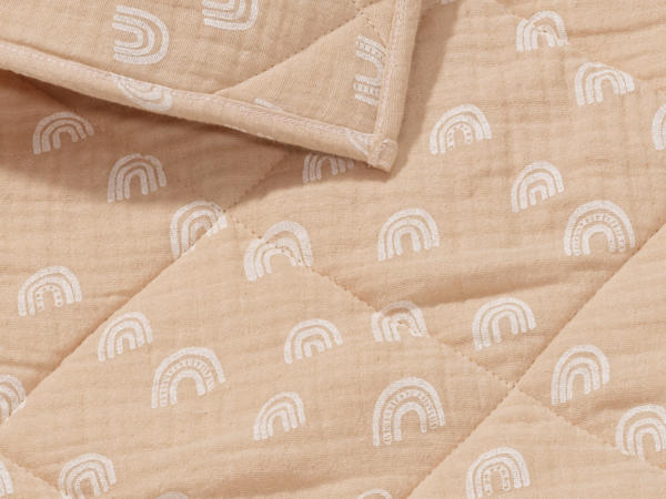 Musselin-Decke aus Bio-Baumwolle mit Wollfüllung
