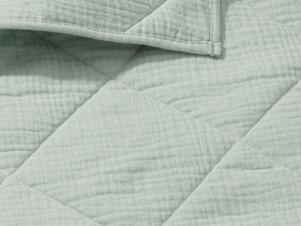 Musselin-Decke aus Bio-Baumwolle mit Wollfüllung