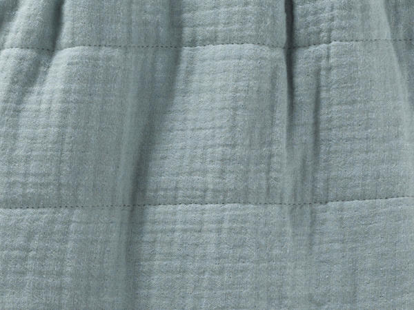 Musselin Schlafsack aus Bio-Baumwolle mit Wollwattierung