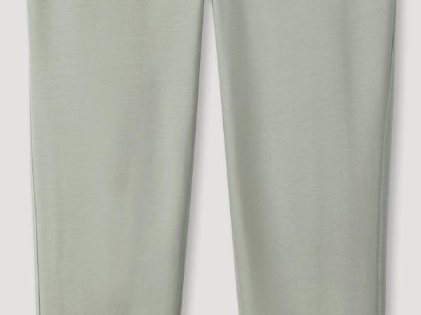 Organic cotton sweatpants with kapok