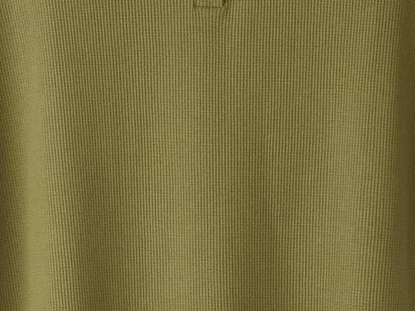 Organic cotton with linen polo shirt