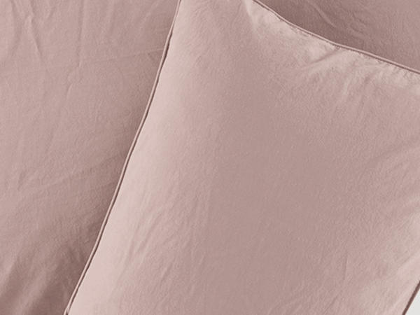 Percale cushion cover made from pure organic cotton