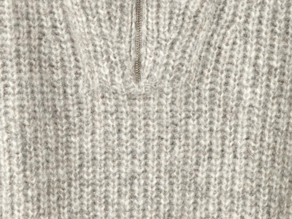 Pullover aus Alpaka mit Bio-Pima-Baumwolle