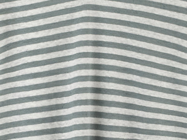Pure linen striped shirt