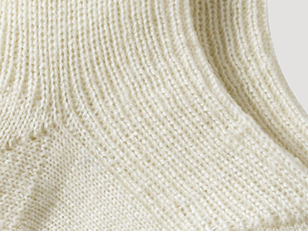 Pure organic merino wool sock