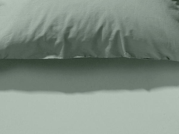 Renforcé-Spannbetttuch aus reiner Bio-Baumwolle