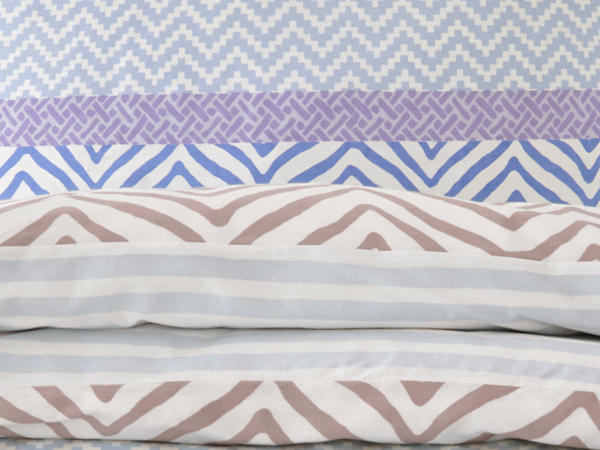 Renforcé reversible bed linen set Salamanca made from pure organic cotton