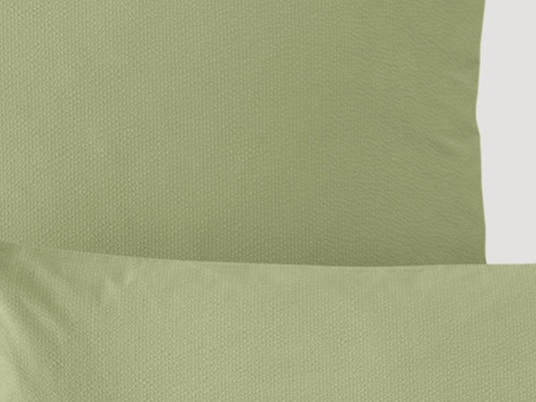 Seersucker-Kissenbezug aus reiner Bio-Baumwolle