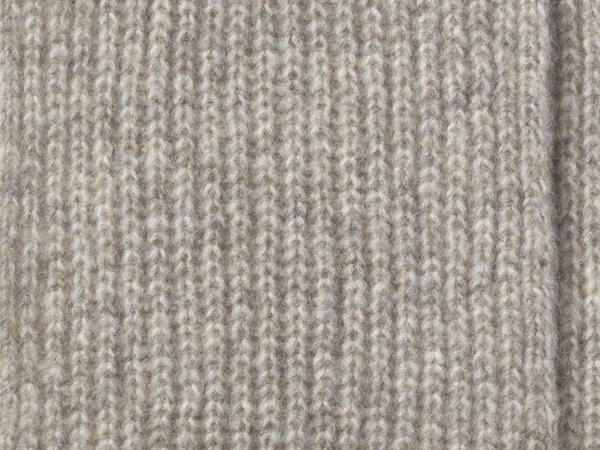 Strick-Schal aus Alpaka mit Pima-Bio-Baumwolle