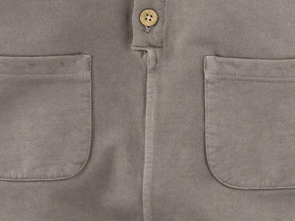Sweat overalls mineral-dyed made from pure organic cotton