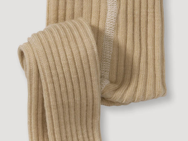 Wool tights made from organic merino wool with organic cotton