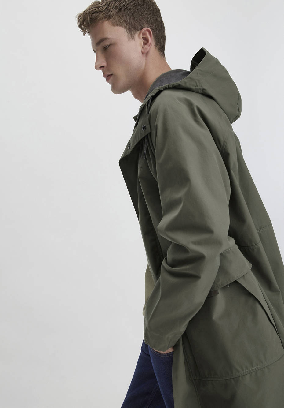 All-weather parka Relaxed NATURE SHELL made from pure organic cotton 55588