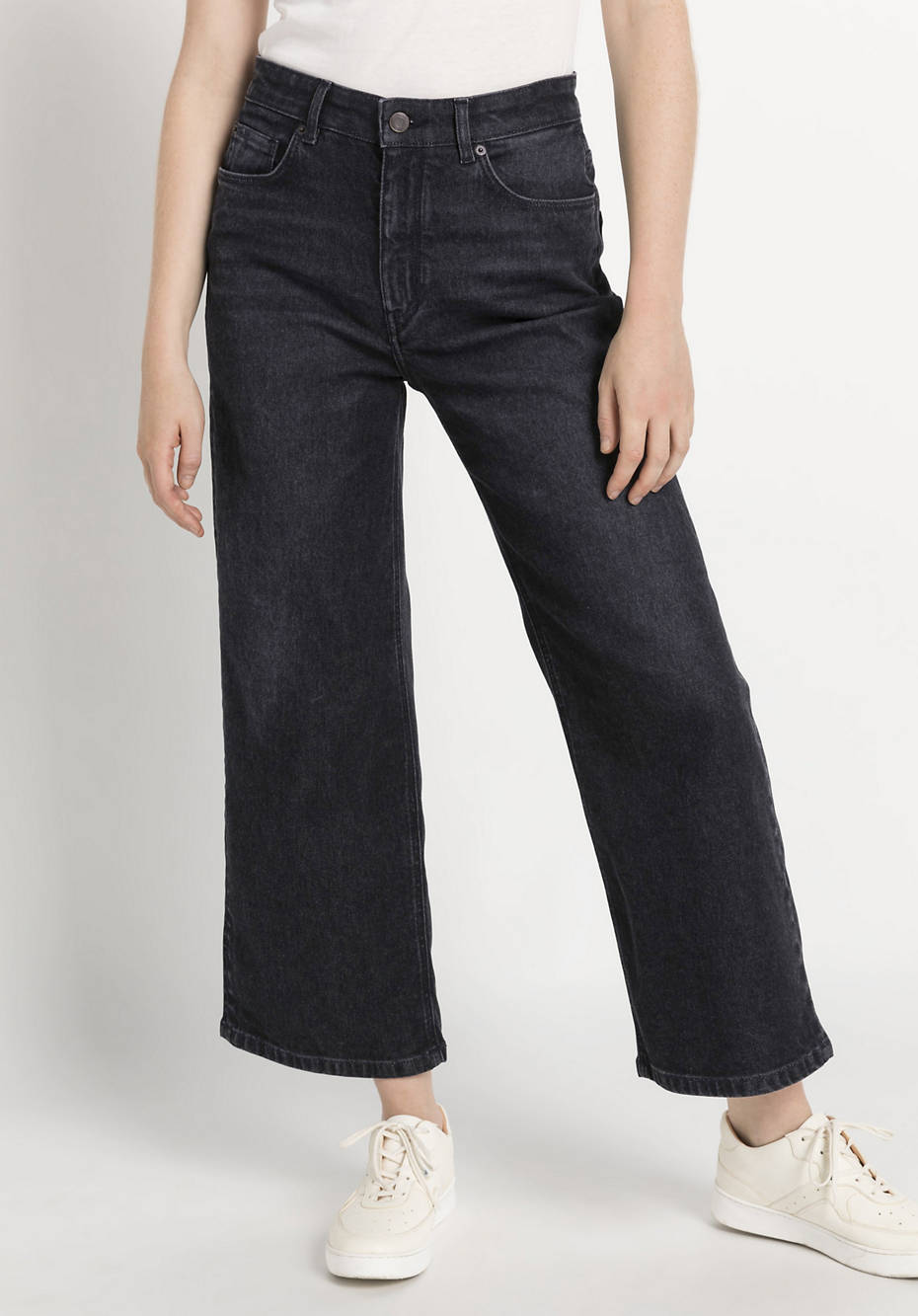 BetterRecycling Jeans culottes made from organic denim