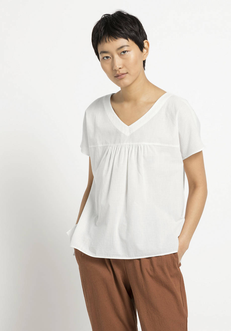 Blouse made from pure organic cotton