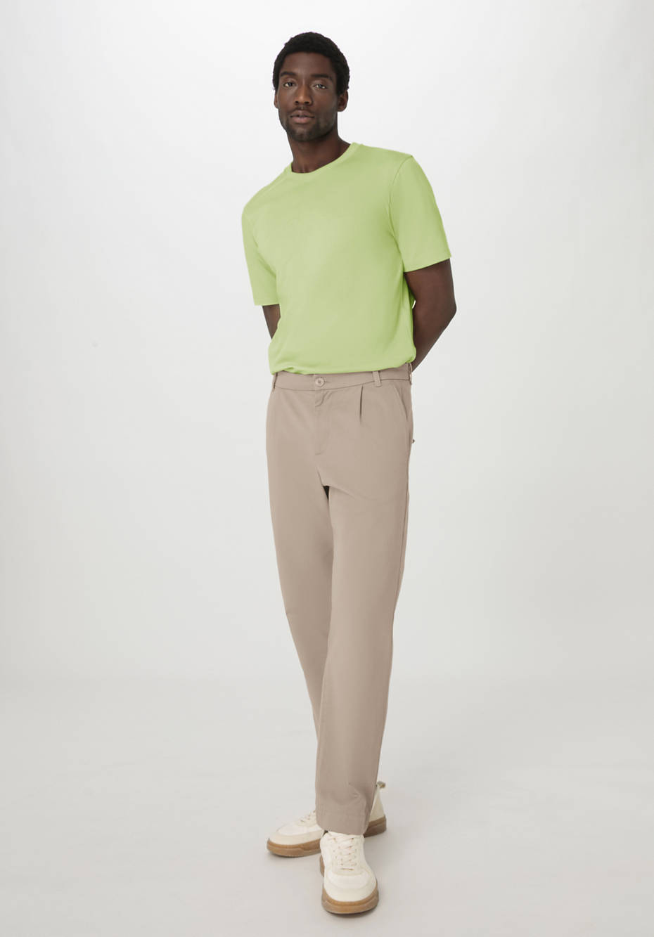 Chino RON Relaxed aus reiner Bio Baumwolle 54437