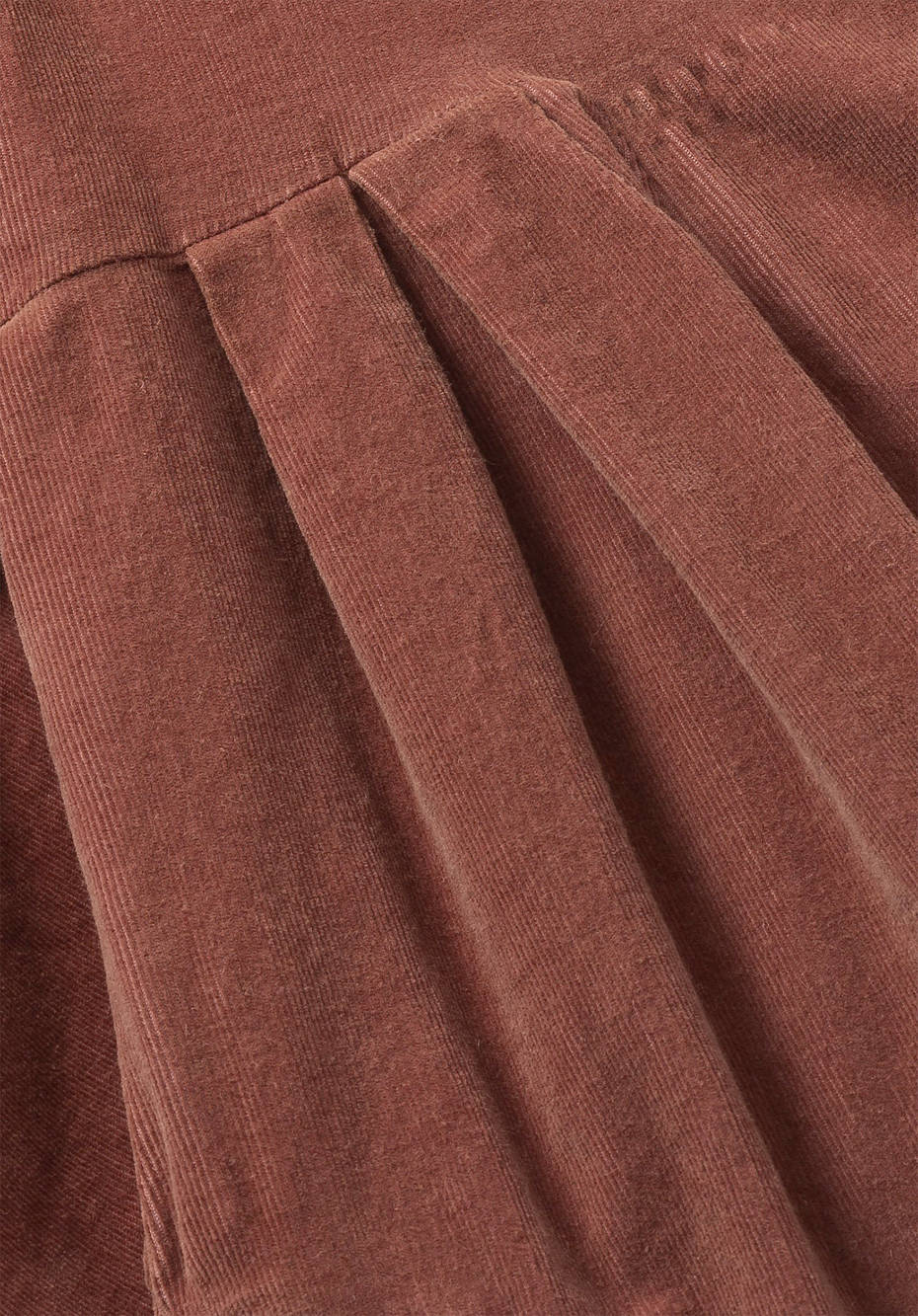 Cord Kleid aus Bio-Baumwolle mit Hanf
