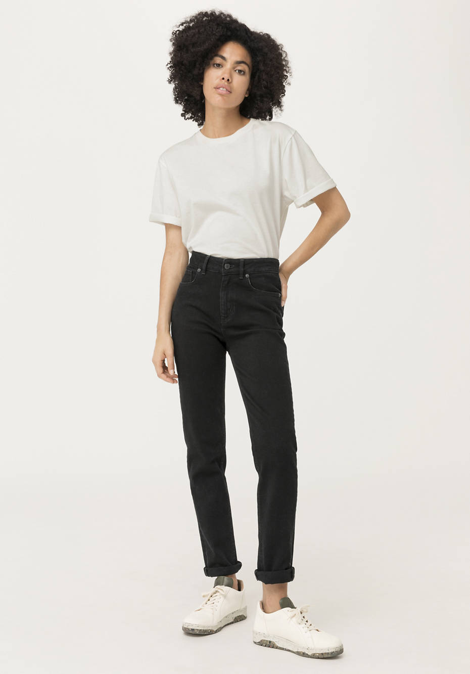 Coreva™ Jeans Lea High Rise Slim made of organic denim