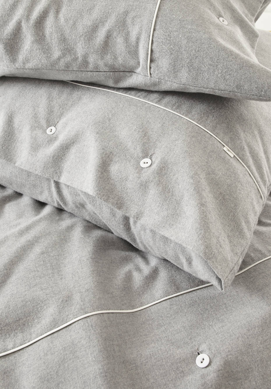 Fine flannel bedding set St. Moritz made from pure organic cotton