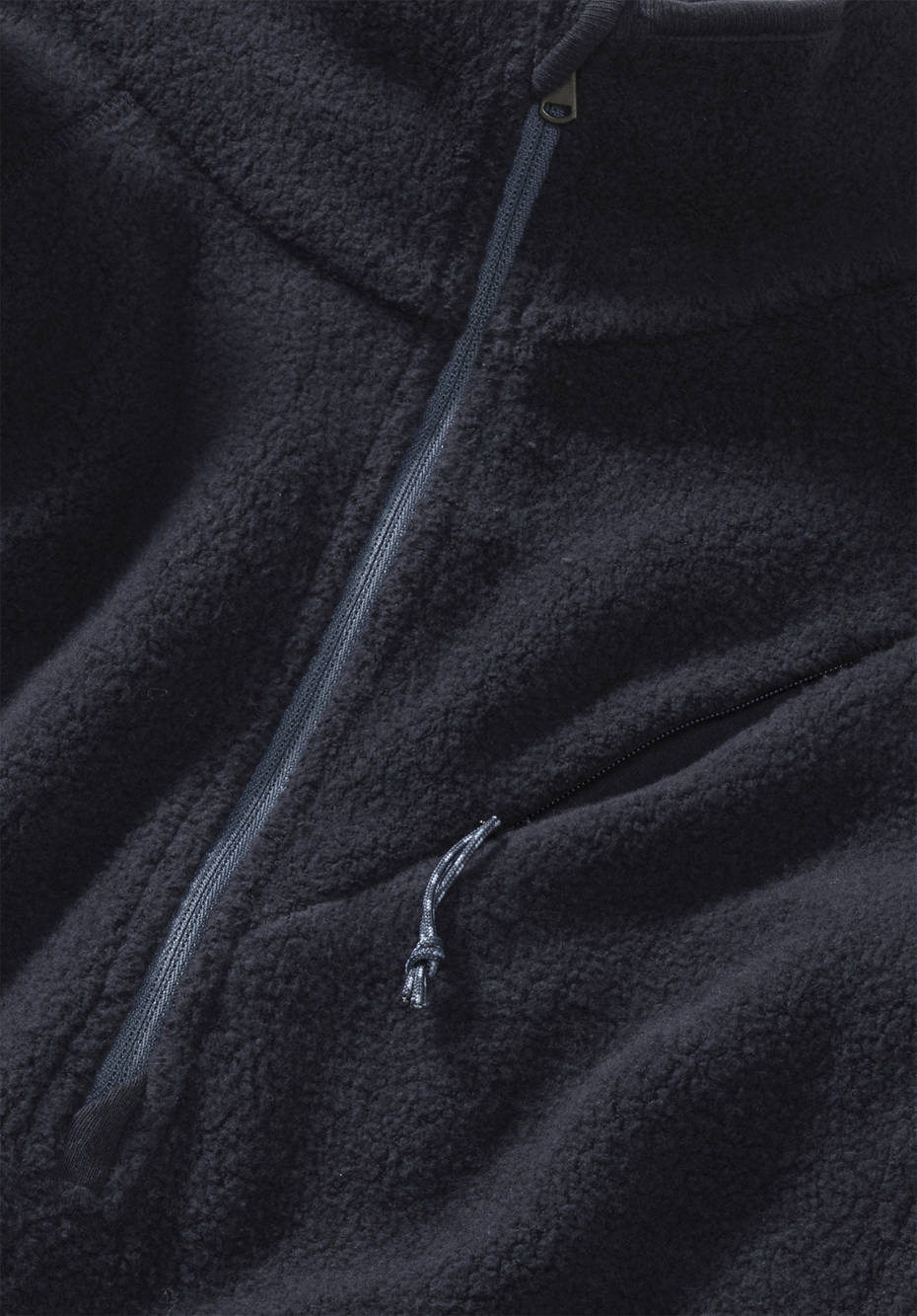 Fleece troyer BetterRecycling made from pure organic cotton