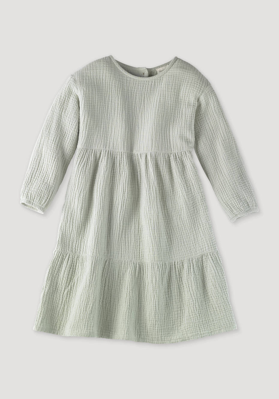 Flounce dress made from pure organic cotton