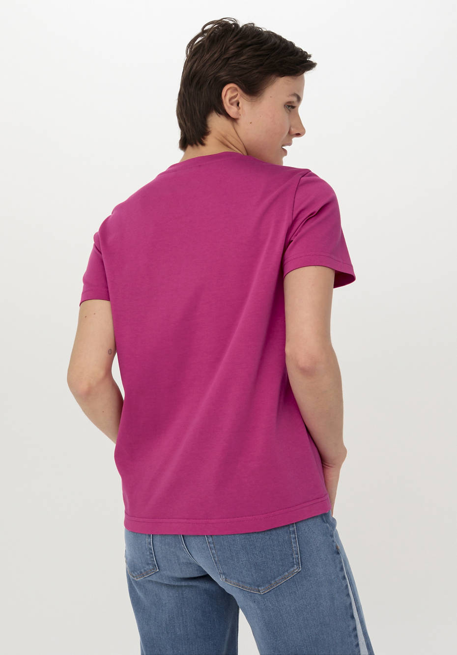 reiner Bio-Baumwolle T-Shirt aus Heavy Regular 5508754