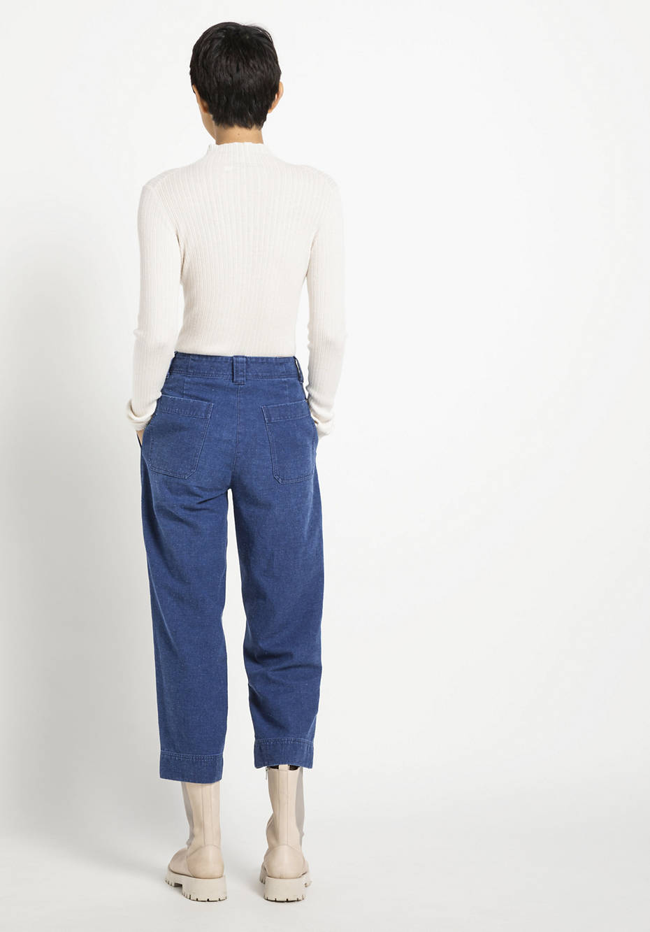 Hemp jeans with organic cotton