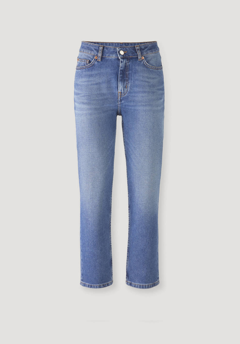 Uniqlo high rise straight jeans on sale