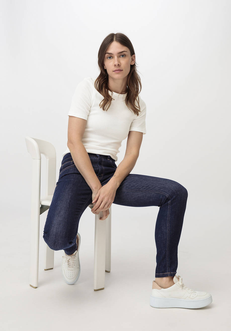 Jeans LINA Mid Rise Skinny aus Bio-Denim
