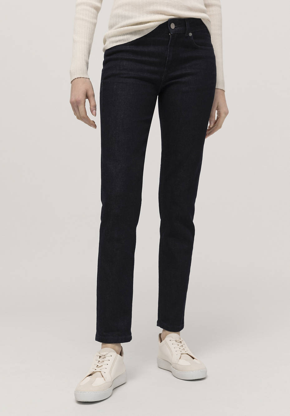 Jeans Slim Fit aus Bio-Wolldenim