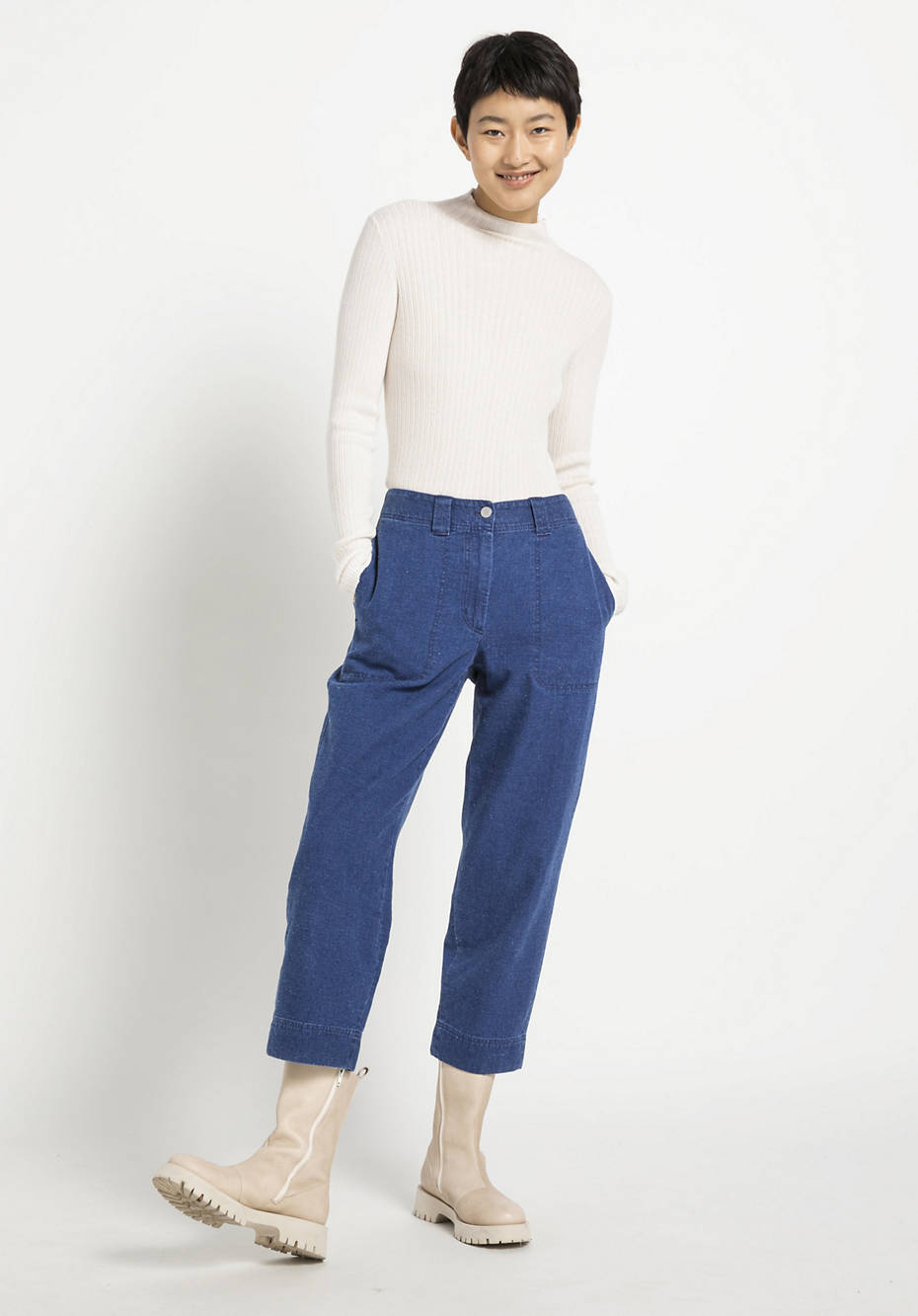 Jeans aus Hanf mit Bio-Baumwolle