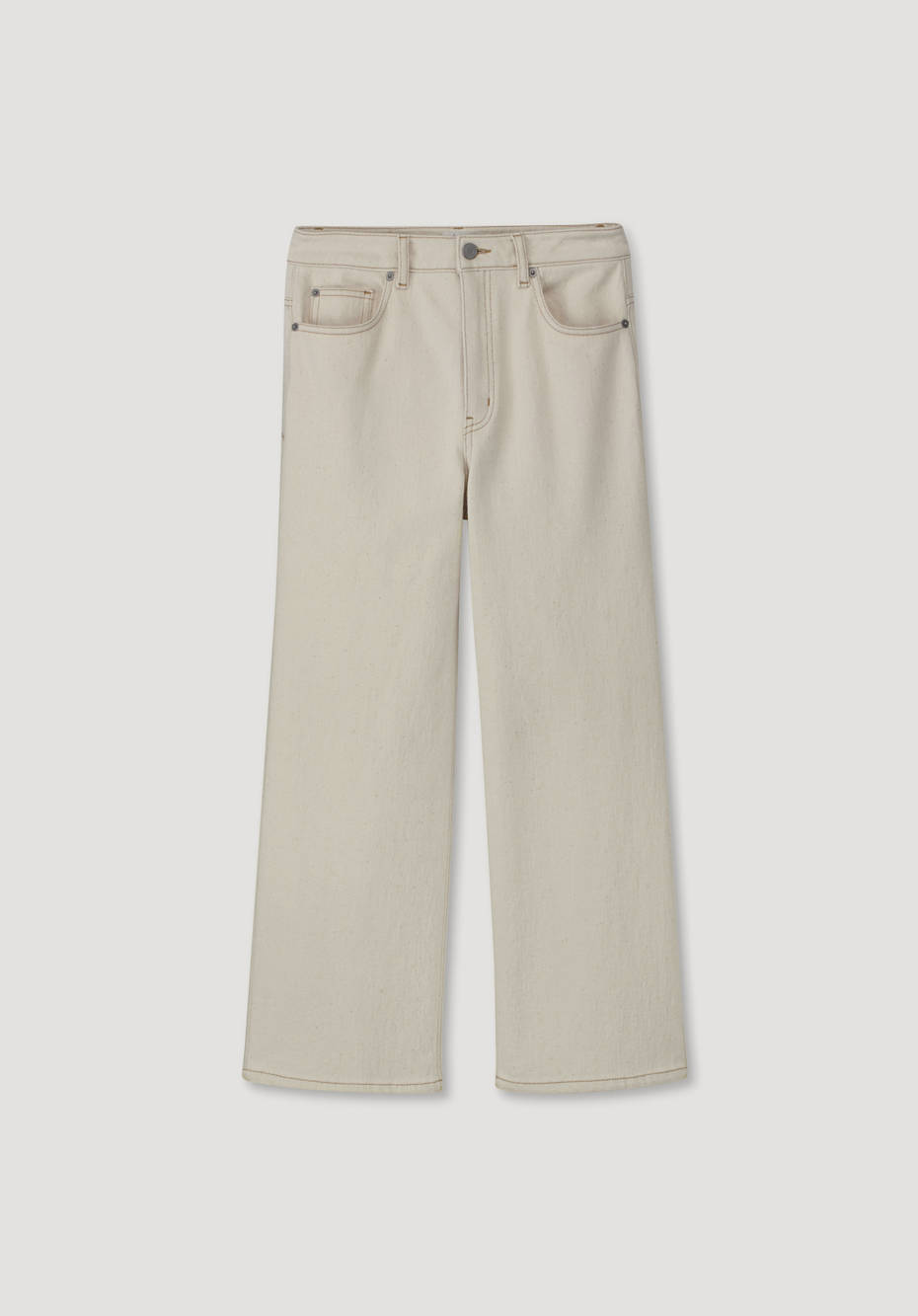 Jeans culottes made from organic denim with hemp