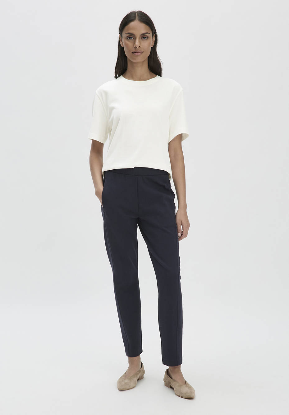 Hess natur leinenhose damen Clearance