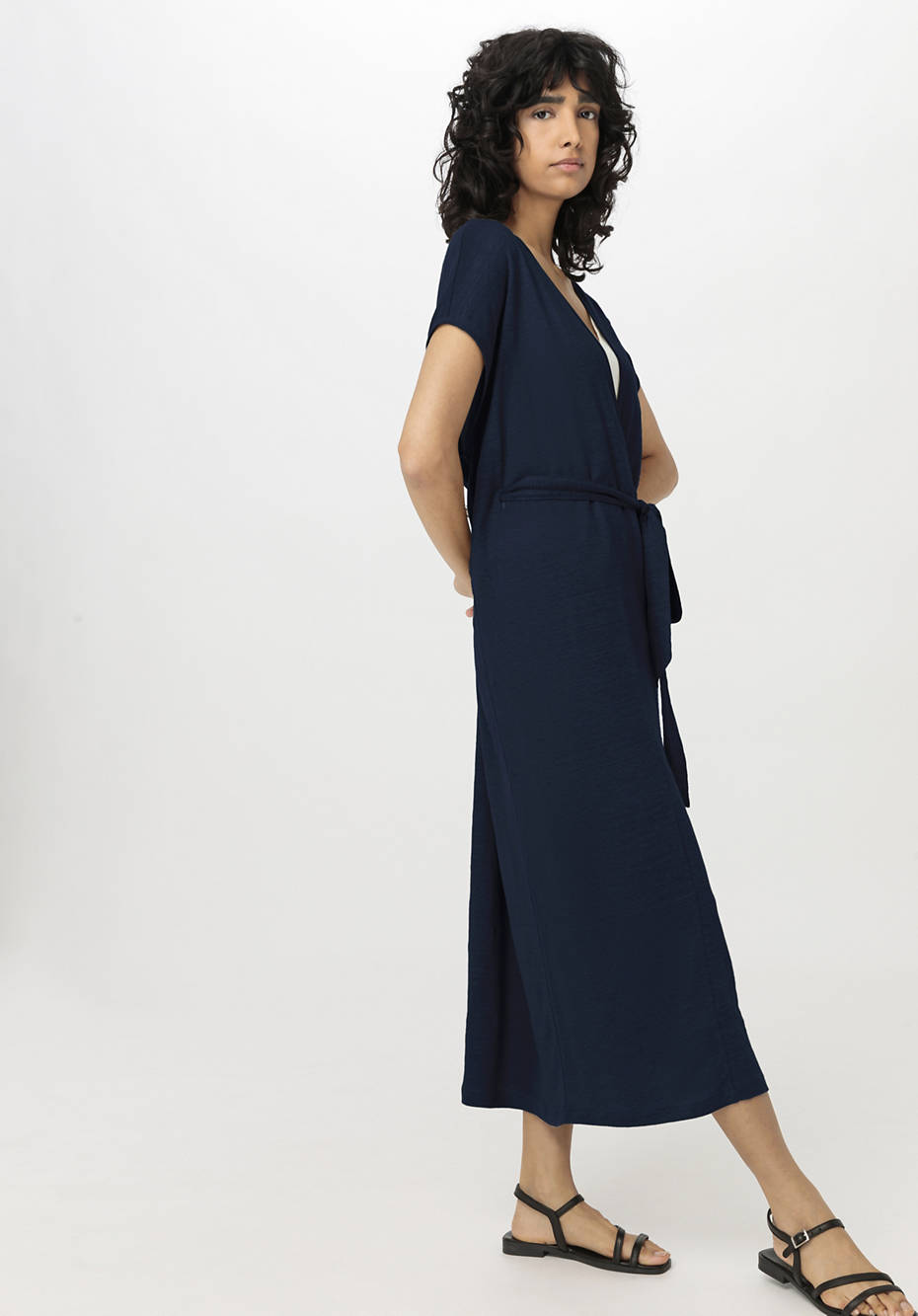 Leinenjersey kleid clearance
