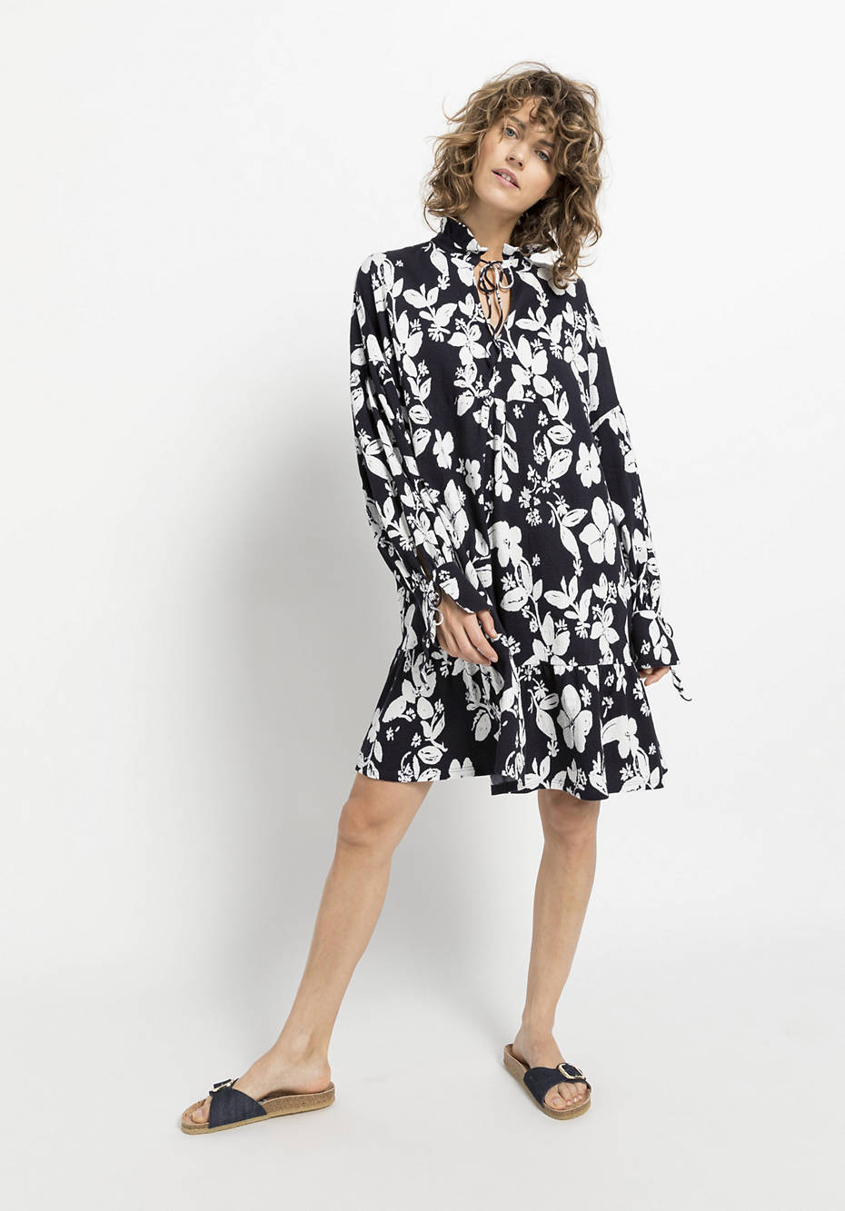 Jersey dress made of organic cotton