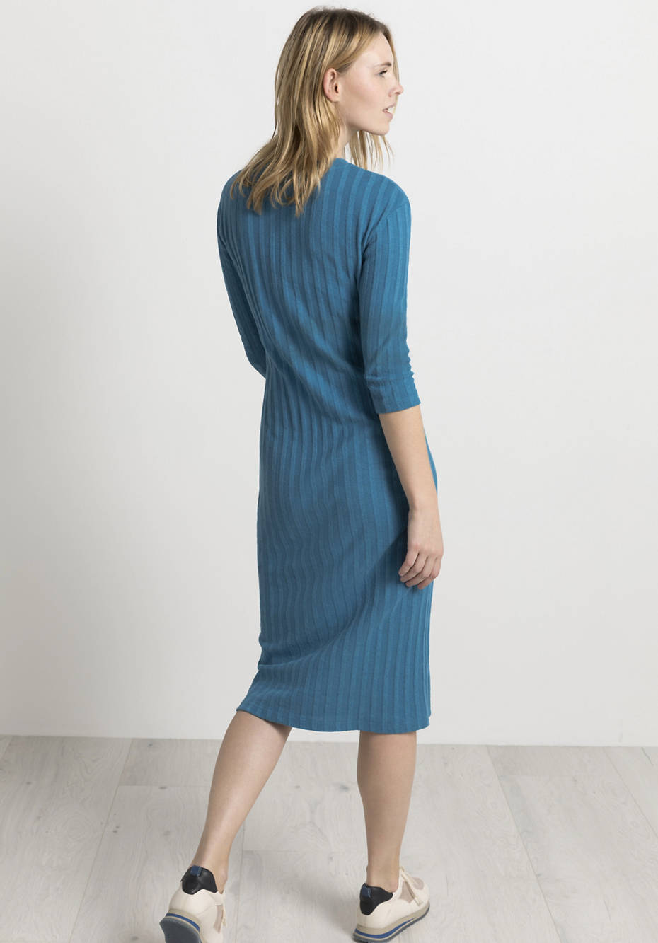 Jerseykleid aus Bio-Baumwolle mit Hanf