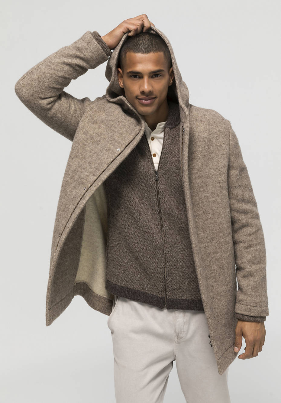 Limited by Nature Rhön coat made of pure new wool