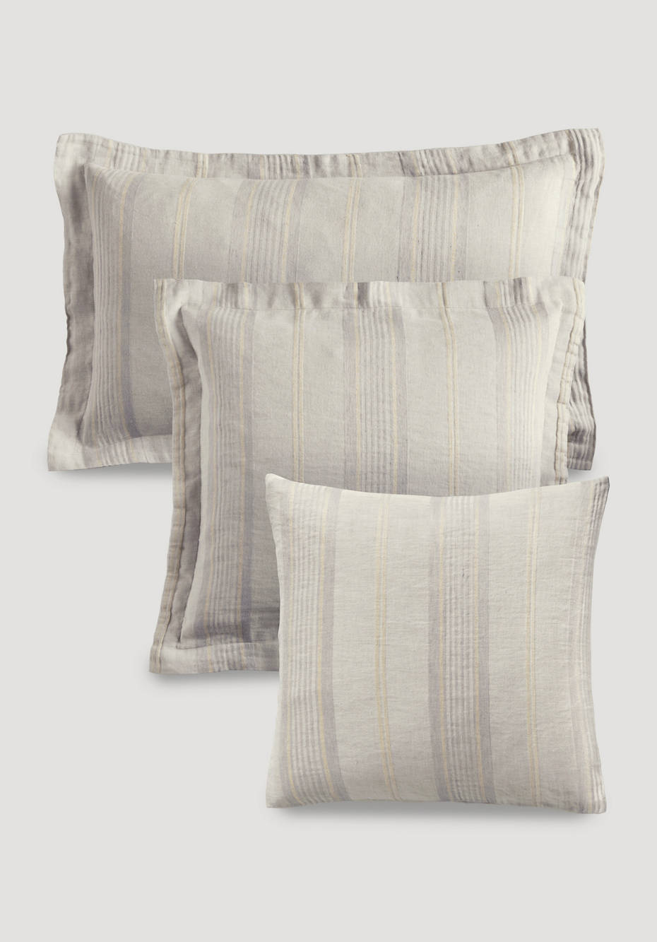 Limoges cushion cover made of organic linen with organic cotton