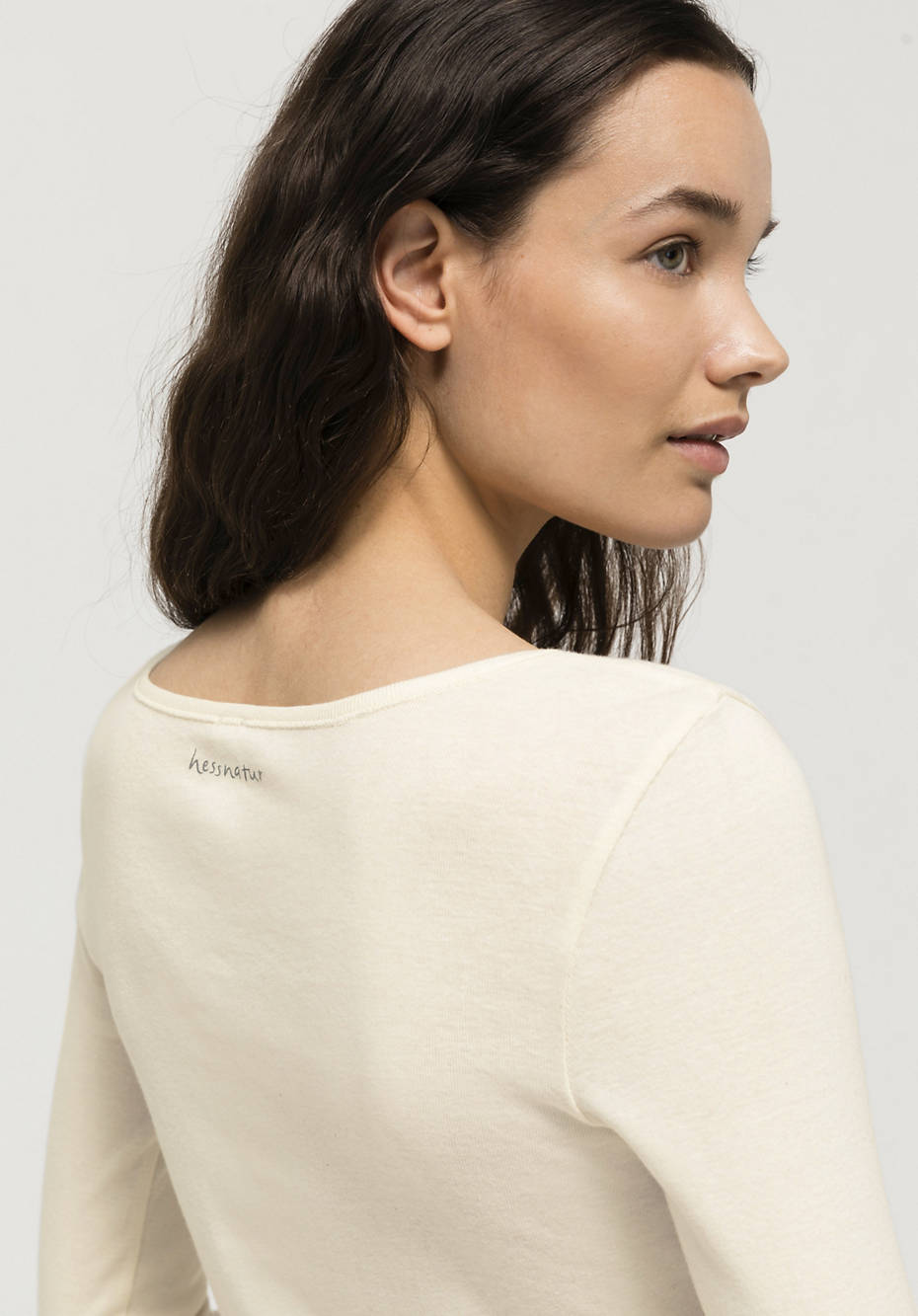 Long-sleeved shirt ModernNATURE made of pure organic cotton