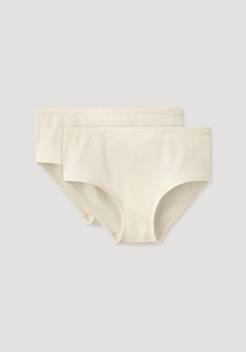 Low cut briefs in a pack of 2 PURE NATURE made from pure organic