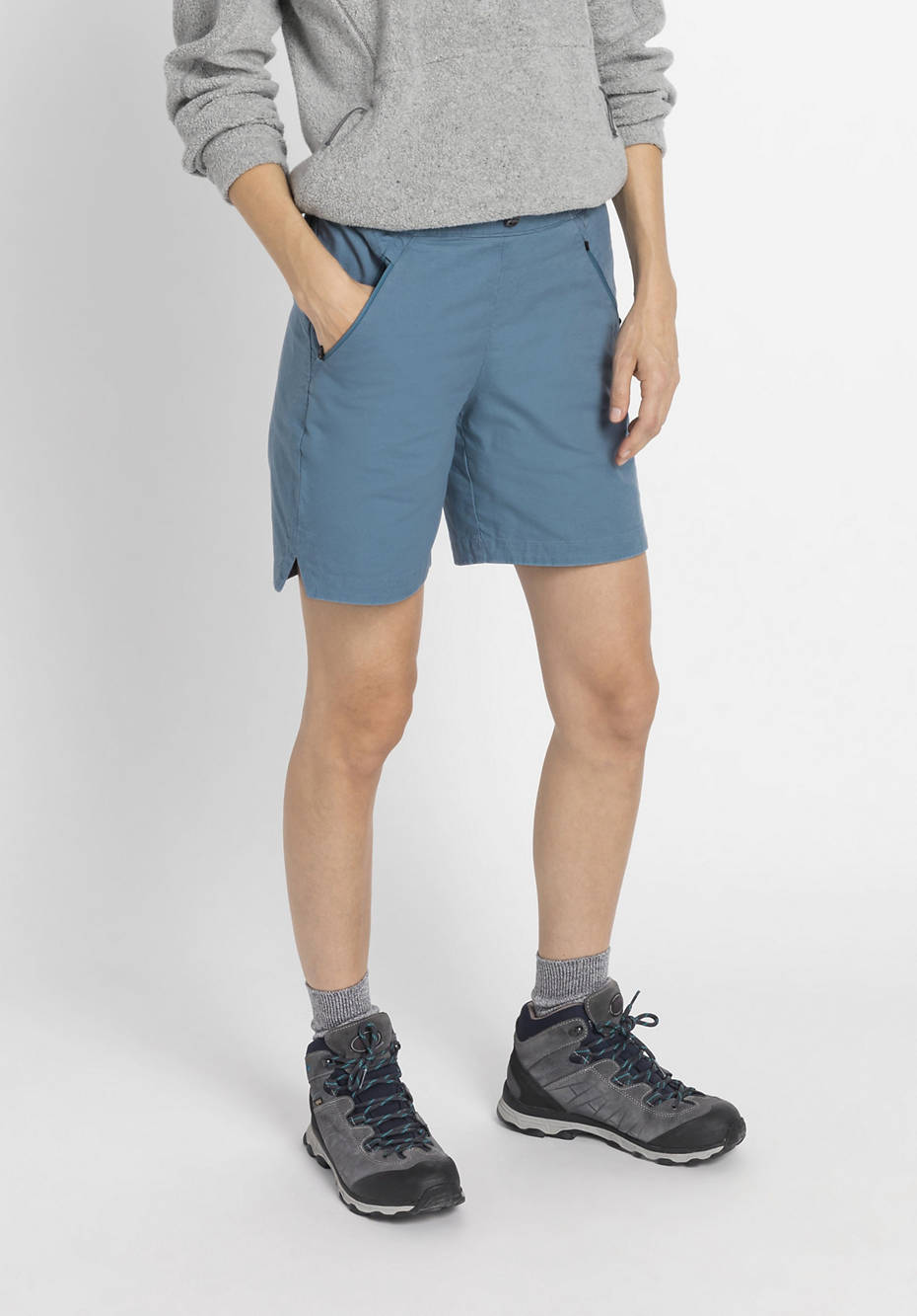 Organic cotton shorts with hemp