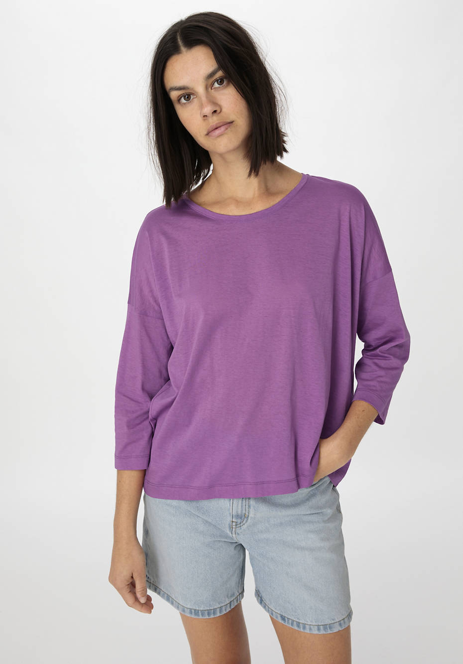 Watercolour Spot, Womens Organic Jersey Shirt